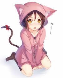 Image result for Cute anime cat girls