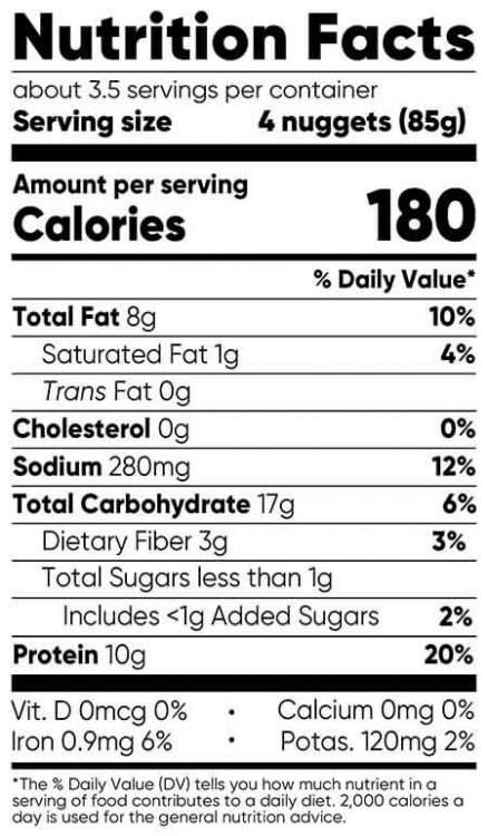 Chik'n Nuggets | Alpha Foods | Plant-Based Convenience