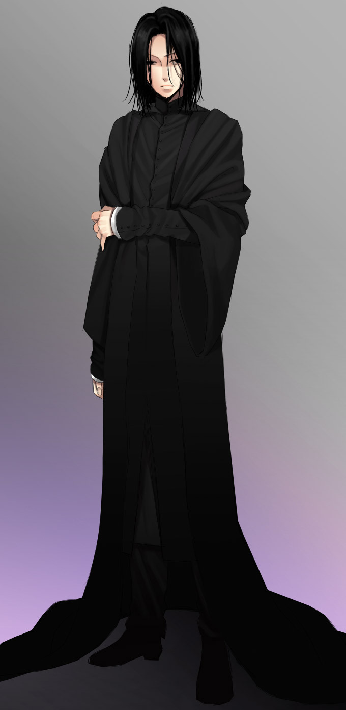 Image result for Severus Snape anime version