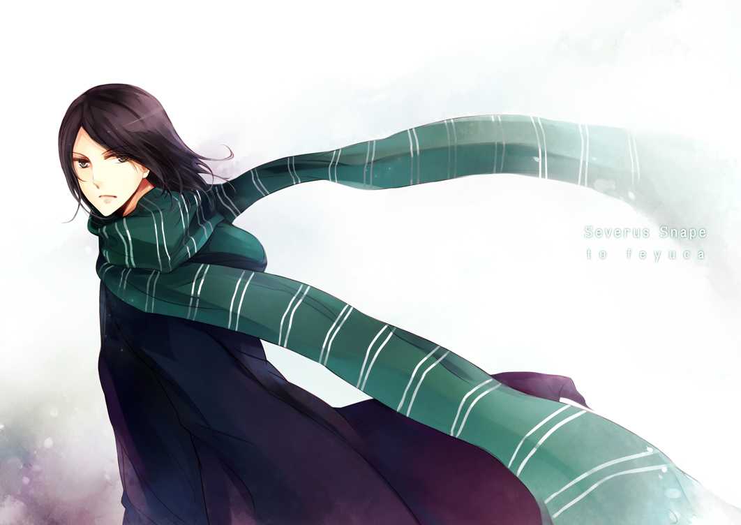 Image result for Severus Snape anime version