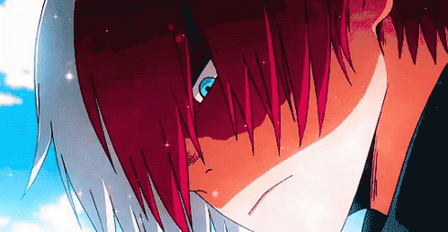 Image result for shoto todoroki gif