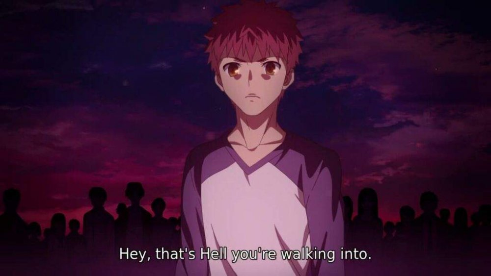Image result for that's hell you're walking into fate