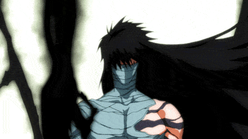 Image result for ichigo hollow transformation mugetsu gif
