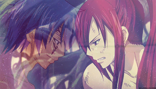 Image result for erza and jellal gif