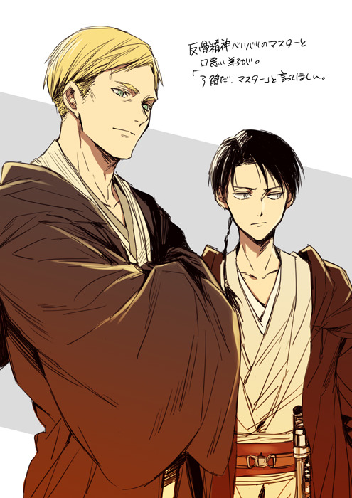 Image result for attack on titan star wars fan art