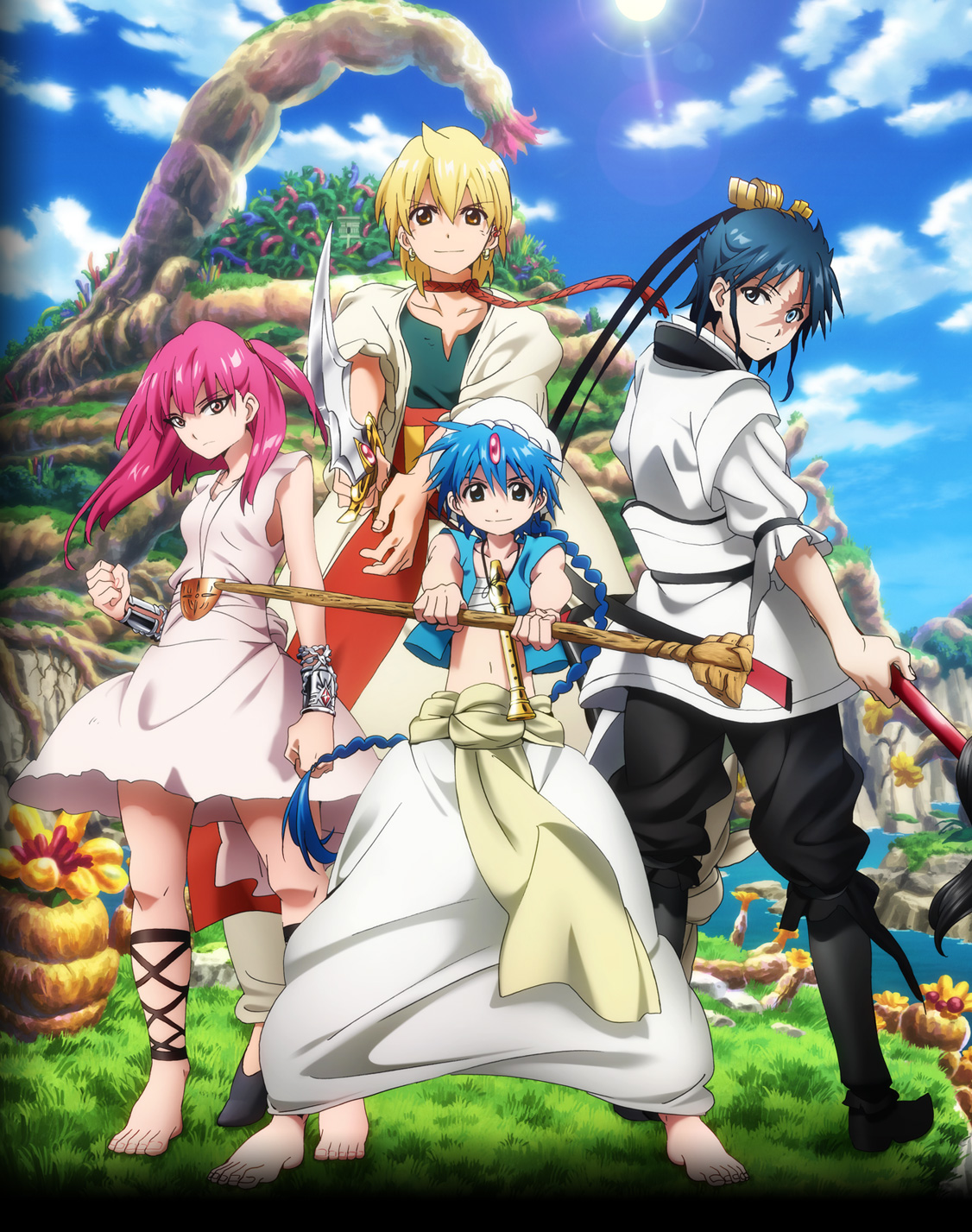 Manga · Magi - The Kingdom Of Magic Season 2 Part 2 (Blu-ray) (2015)