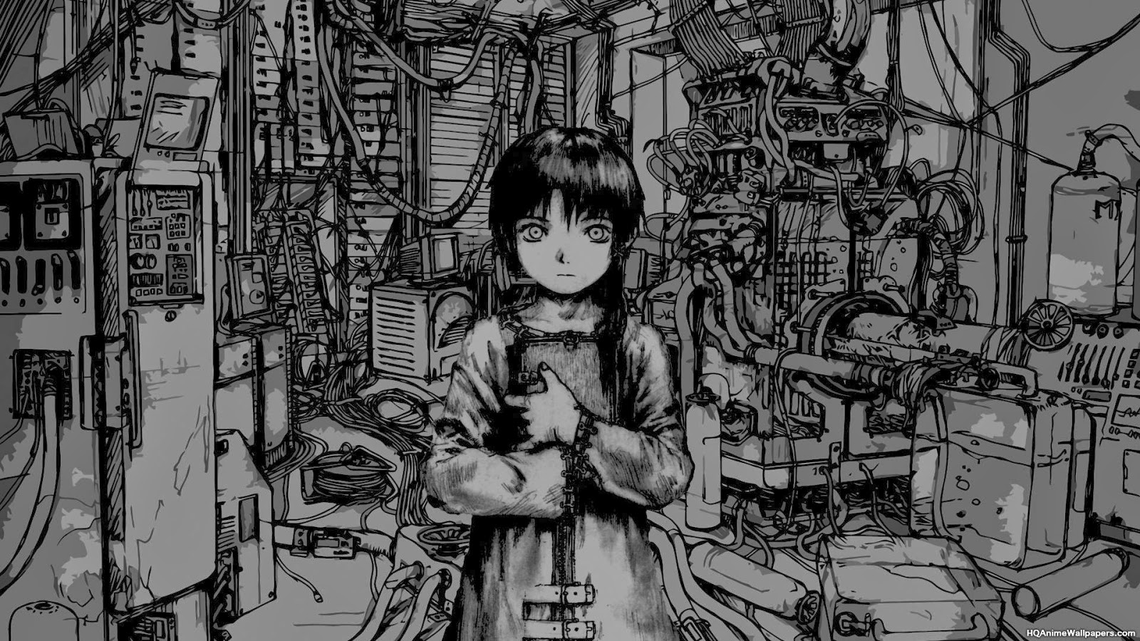 My anime-themed steam profile with Lain Iwakura From Serial Experiments  Lain as the main focus. Consider this a sort of Fan-art. : r/Lain
