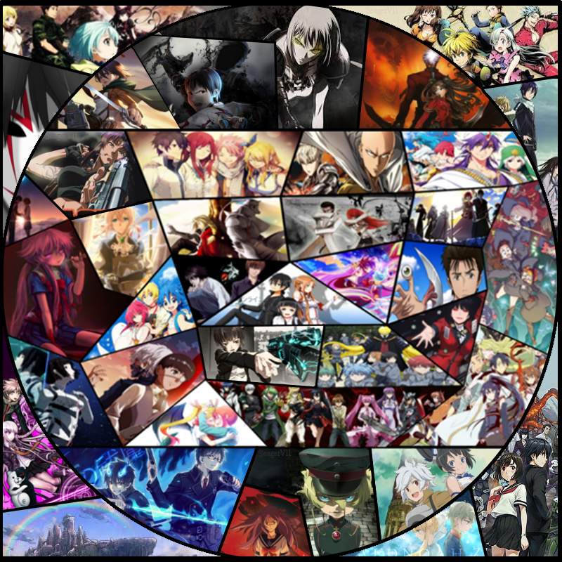 Anime Collage Profile Pic