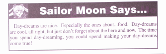 Sage Advice from Sailor Moon